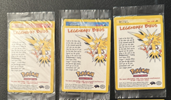 POKEMON SEALED ALL 3 Movie Promo Legendary Birds Moltres Articuno Zapdos WOTC - Image 1