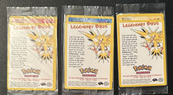 POKEMON SEALED ALL 3 Movie Promo Legendary Birds Moltres Articuno Zapdos WOTC - Image 3