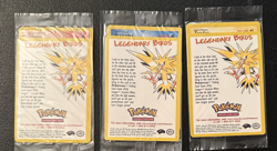 POKEMON SEALED ALL 3 Movie Promo Legendary Birds Moltres Articuno Zapdos WOTC - Image 4
