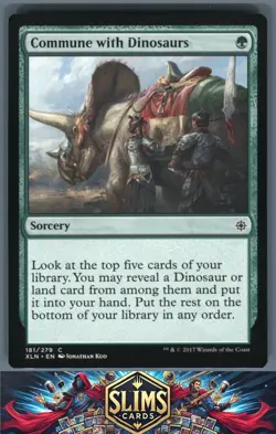 Magic the Gathering MTG Ixalan Commune with Dinosaurs #181 Buy 2 Get 1 - Image 1