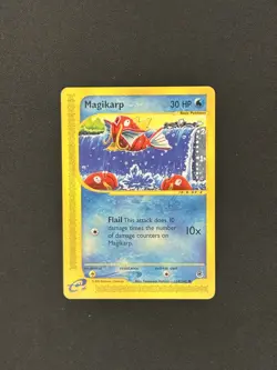 Pokemon Magikarp 118/165 Expedition Base Set Common Regular 30 HP Nintendo 2002 - Image 1