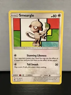 Smeargle 157/214 Pokemon Lost Thunder Rare - Image 1