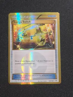 Pokemon Energy Switch 109/108 Roaring Skies Secret Rare Holo Trainer 2015 - Image 1
