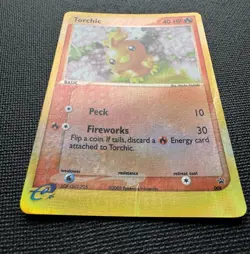 Pokemon Torchic #008 Reverse Holo - 2003 Black Star Promo - Image 2