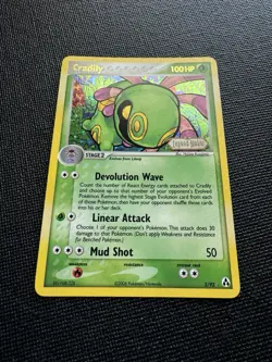 Cradily 3/92 Reverse Holo Stamped Legend Maker Pokemon 2006 NM - Image 3