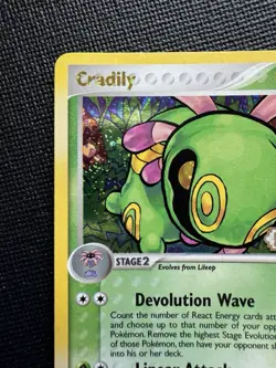 Cradily 3/92 Reverse Holo Stamped Legend Maker Pokemon 2006 NM - Image 4