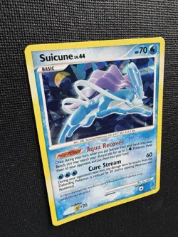 Pokemon Suicune Cracked Ice Holo 19/132 Diamond & Pearl Promo DPBP#295 2007 - Image 3