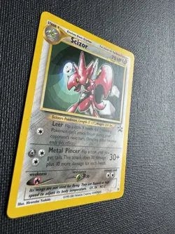 Pokemon Scizor Black Star Promo #33 WOTC Vintage - Image 2