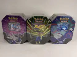 Pokemon Azure Legends Tin Set Lot Of 3 Dialga EX, Xerneas EX, Kyogre EX, New - Image 1
