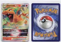 CHARIZARD VSTAR 018/172 HOLO RARE VSTAR BRILLIANT STARS POKEMON NEAR MINT - Image 4