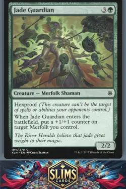 Magic the Gathering MTG Ixalan Jade Guardian #194 Buy 2 Get 1 - Image 1