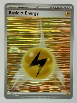 Pokemon TCG - Basic Lightning Energy - 2025 Scarlet & Violet - SVE020 - HoloFoil - Image 1