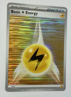 Pokemon TCG - Basic Lightning Energy - 2025 Scarlet & Violet - SVE020 - HoloFoil - Image 2