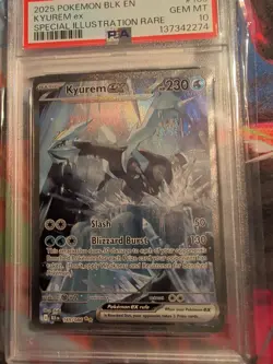 PSA 10 KYUREM EX 165 BLACK BOLT SPECIAL ILLUSTRATION RARE POKEMON GEM MINT - Image 3