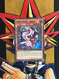 OP05-EN005 Fairy Tail - Snow Super Rare UNL Edition NM Yugioh Card - Image 1