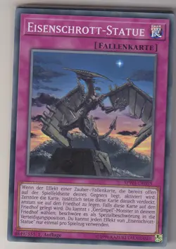 Yu-GI-OH Eisenschrott Statue Super Rare SPWA-DE059 NEU! - Image 1