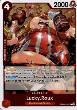 Lucky.Roux R Premium Booster -The Best- Vol. 2 PRB02-003 One Piece TCG - Image 1