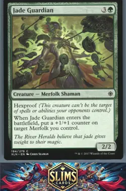 Magic the Gathering MTG Ixalan Jade Guardian #194 Buy 2 Get 1 - Image 1