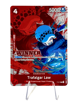 One Piece TCG Trafalgar Law P-017 – Winner Pack Vol.7 – NM - Image 1
