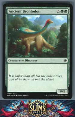 Magic the Gathering MTG Ixalan Ancient Brontodon #175 Buy 2 Get 1 - Image 1