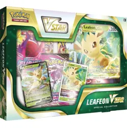 NEW SEALED Pokemon Leafeon VStar Special Collection Sword & Shield Pokemon box - Image 1