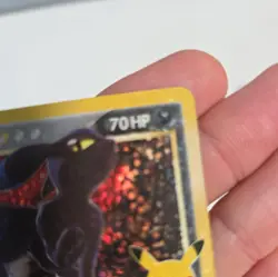 2007 Pokemon Umbreon Gold Star 17/17 Celebrations: Classic Collection Holo NM/M - Image 4