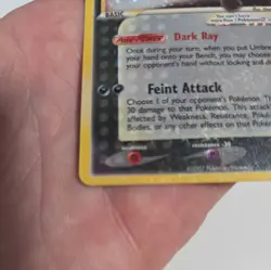 2007 Pokemon Umbreon Gold Star 17/17 Celebrations: Classic Collection Holo NM/M - Image 5
