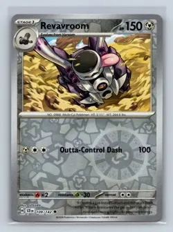 Revavroom Reverse Holo SV07: Stellar Crown #109/142 Pokemon TCG NM - Image 1