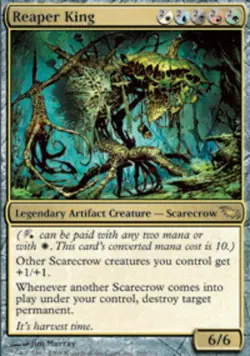 1 x Reaper King - Shadowmoor - Moderate Play - MTG - Image 1