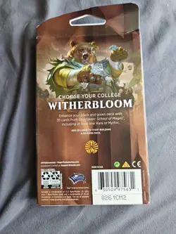 MTG MAGIC THE GATHERING STRIXHAVEN SCHOOL OF MAGES WITHERBLOOM THEME BOOSTER - Image 2