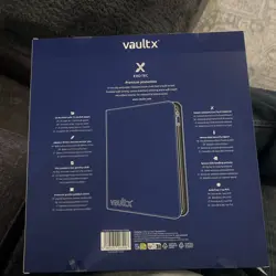 Vault X Black 12 Pocket Zip Binder XL Brand New - Image 3