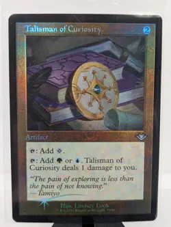 Talisman of Curiosity - (Retro Frame) - Modern Horizons - Foil - Image 1