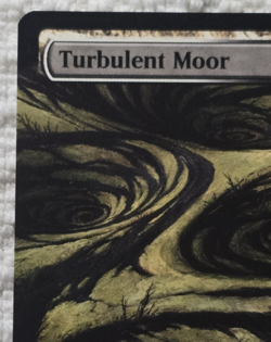 Turbulent Moor EXTENDED ART NON-FOIL Secrets of Strixhaven Magic MTG R 0104 SOC - Image 2