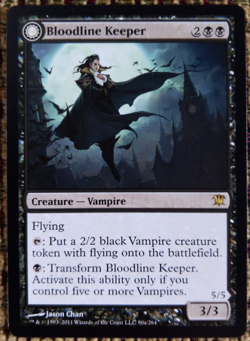 MTG Bloodline Keeper | Innistrad | NM | Rare Vampire (Lord of Lineage) - Image 1