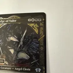 MTG: Firja Judge Of Valor (Serial Numbered) Serialized 307/500 - NM - WY Code - Image 3