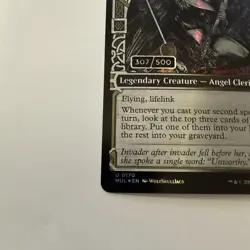 MTG: Firja Judge Of Valor (Serial Numbered) Serialized 307/500 - NM - WY Code - Image 4
