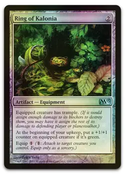 Ring of Kalonia #212 (Foil) (LP) Magic 2013 M13 Magic MTG - Image 1