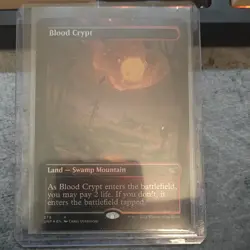 Magic: The Gathering Blood Crypt Unfinity 279 Foil Rare Land English 2022 - Image 3