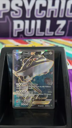 Pokemon TCG Steelix EX Steam Siege Holo Full Art Rare Card 108/114 - Image 1