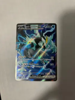 Black Kyurem ex 218/191 Ultra Rare Surging Sparks Pokemon Near Mint - Image 1