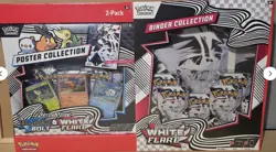 Pokemon Black Bolt & White Flare Poster + Binder Collection - Sam's Club Bundle - Image 3