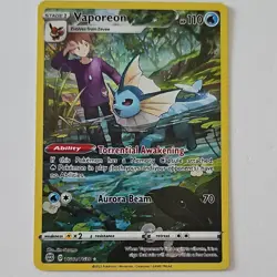 Pokemon TCG Vaporeon TG02/TG30 Brilliant Stars Ultra Rare Holo 110 HP Torrentia… - Image 1