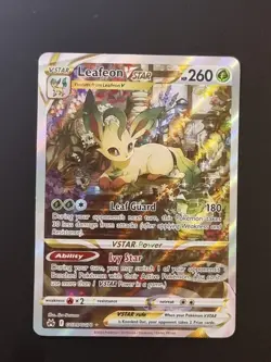 Pokemon Leafeon VSTAR GG35/GG70 Ultra Rare Crown Zenith: Galarian Gallery - Image 1