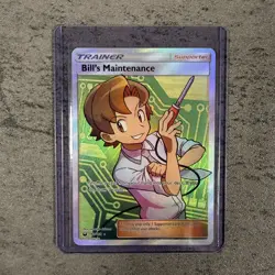 Bill's Maintenance (Full Art) 162/168 Sm-Celestial Storm Holo NM Pokemon TCG - Image 1