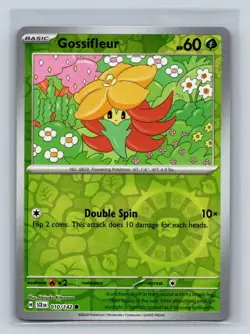 Gossifleur Reverse Holo SV07: Stellar Crown #010/142 Pokemon TCG NM - Image 1