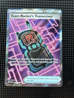 Team Rocket's Transceiver 263/217 Mega Evolution Ascended Heroes Pokemon TCG NM - Image 1