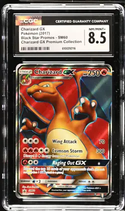 CHARIZARD GX Sun & Moon Promo #SM60 CGC 8.5 Pokemon [Nostalgium] - Image 1