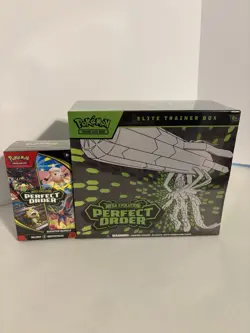 Pokemon TCG ME03: Perfect Order Elite Trainer Box (ETB) + Booster Bundle - Image 1
