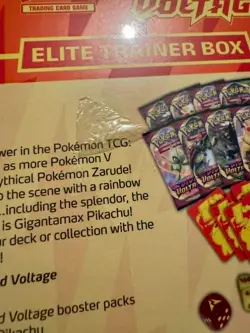 *New* Pokemon TCG Vivid Voltage Elite Trainer Box ETB (Small Tear - See Pic) - Image 4