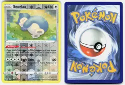 Snorlax 131/185 Holo Rare Vivid Voltage Pokemon Reverse Holo Lightly Played - Image 1